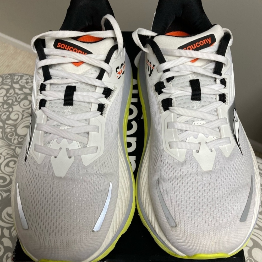 Saucony Men's White Running Shoes